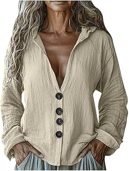 トップス BIYOMA COTTON LINEN RIB LOOSE PULLOVER 51Udzsb0y5L.jpg